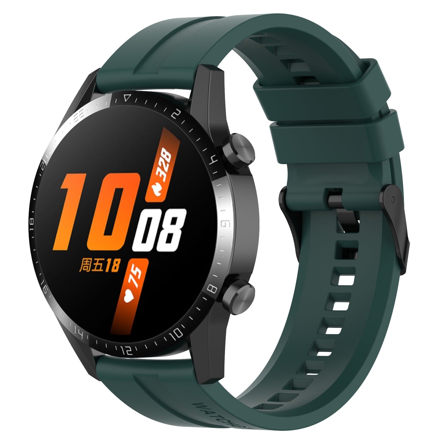 20mm Silicone Adjustable Watch Band Wrist Strap for Huawei Watch GT Runner/Watch GT3 42mm