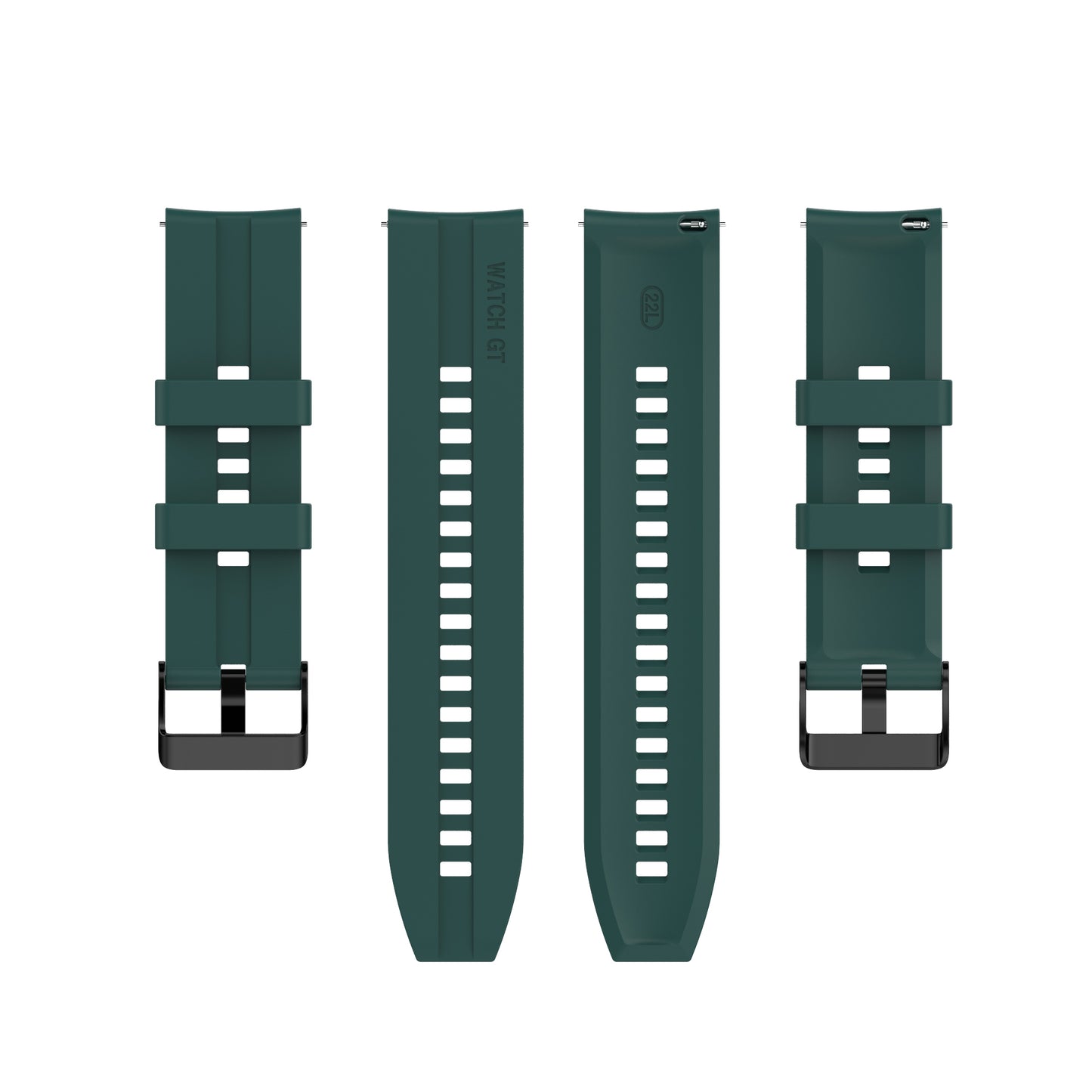 20mm Silicone Adjustable Watch Band Wrist Strap for Huawei Watch GT Runner/Watch GT3 42mm