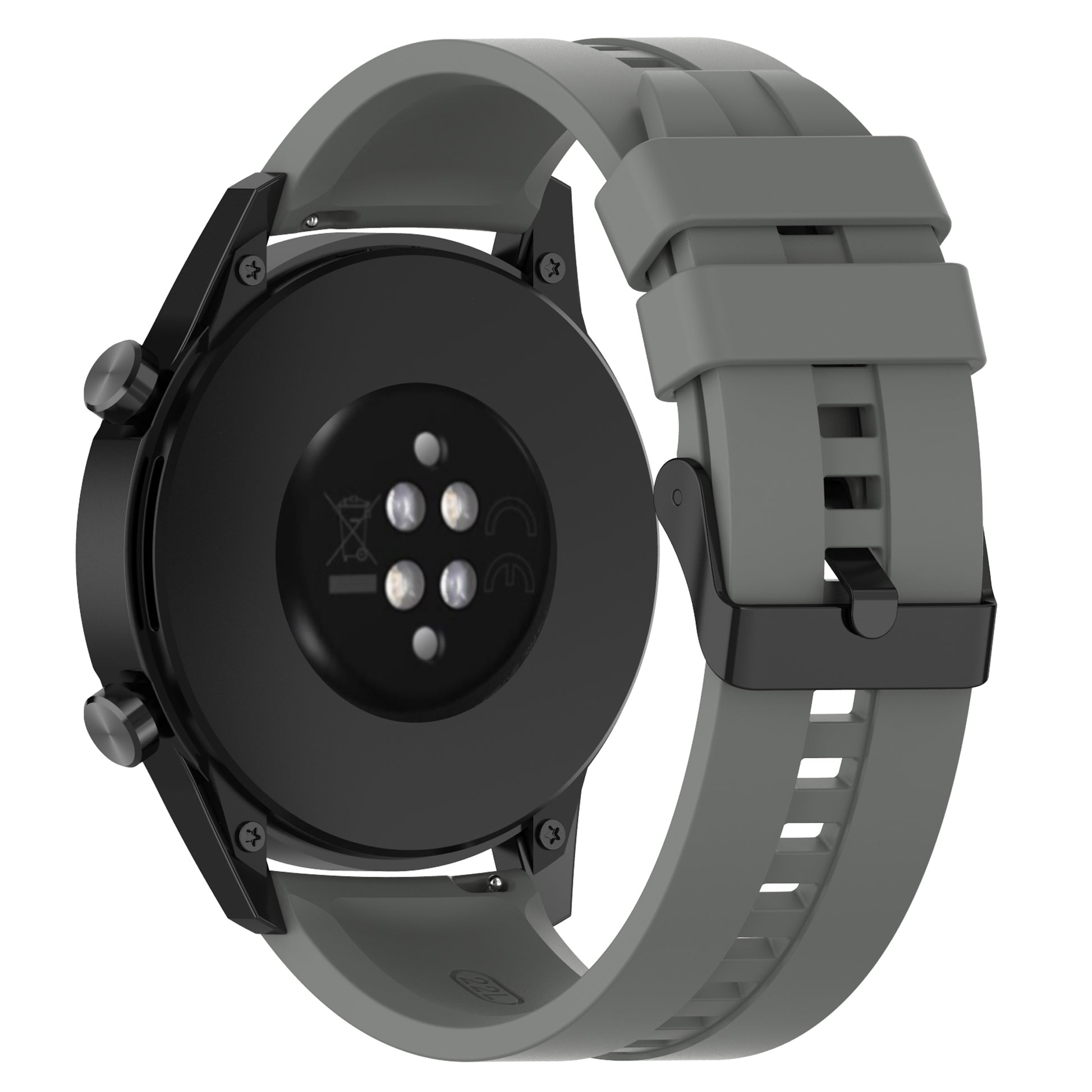 20mm Silicone Adjustable Watch Band Wrist Strap for Huawei Watch GT Runner/Watch GT3 42mm