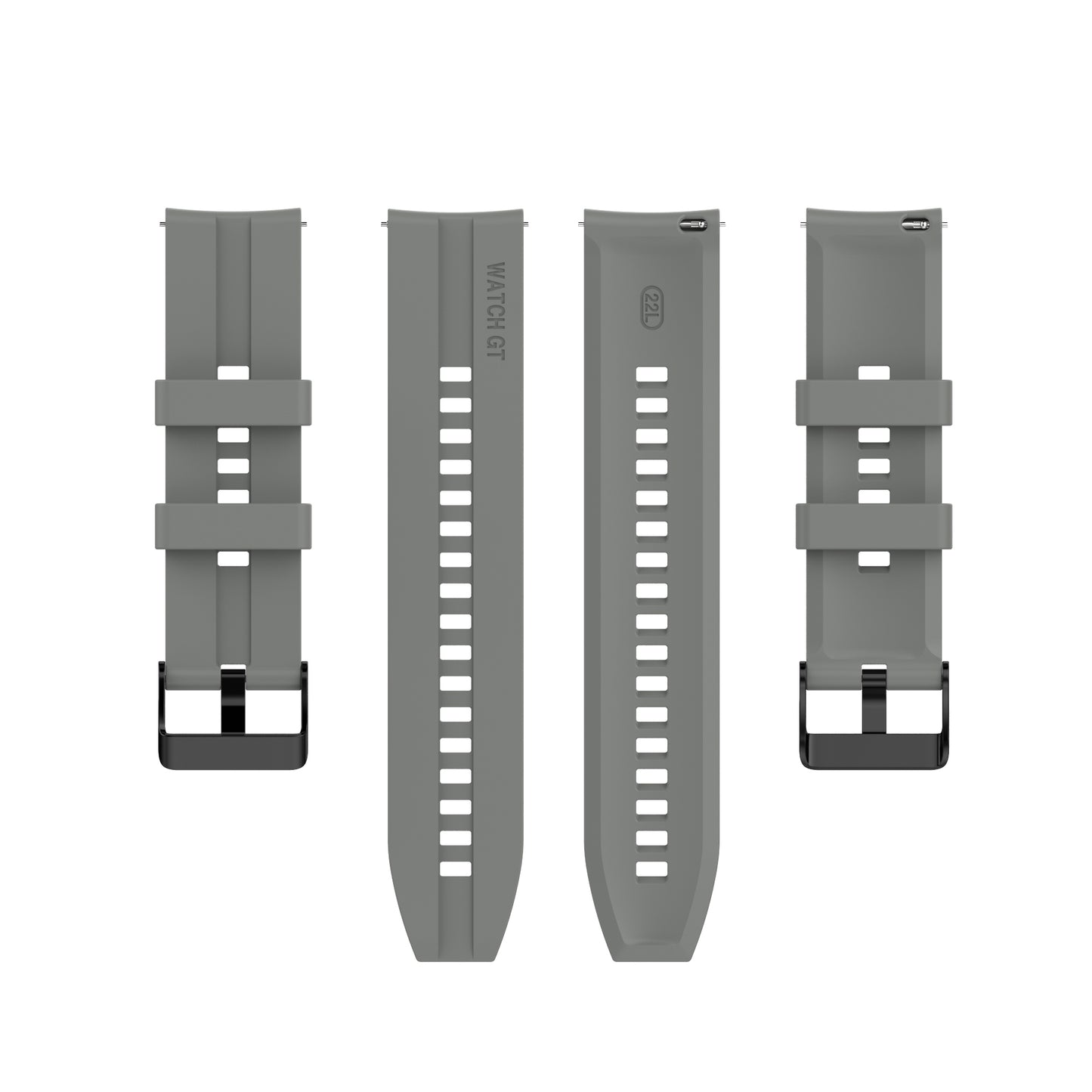 20mm Silicone Adjustable Watch Band Wrist Strap for Huawei Watch GT Runner/Watch GT3 42mm