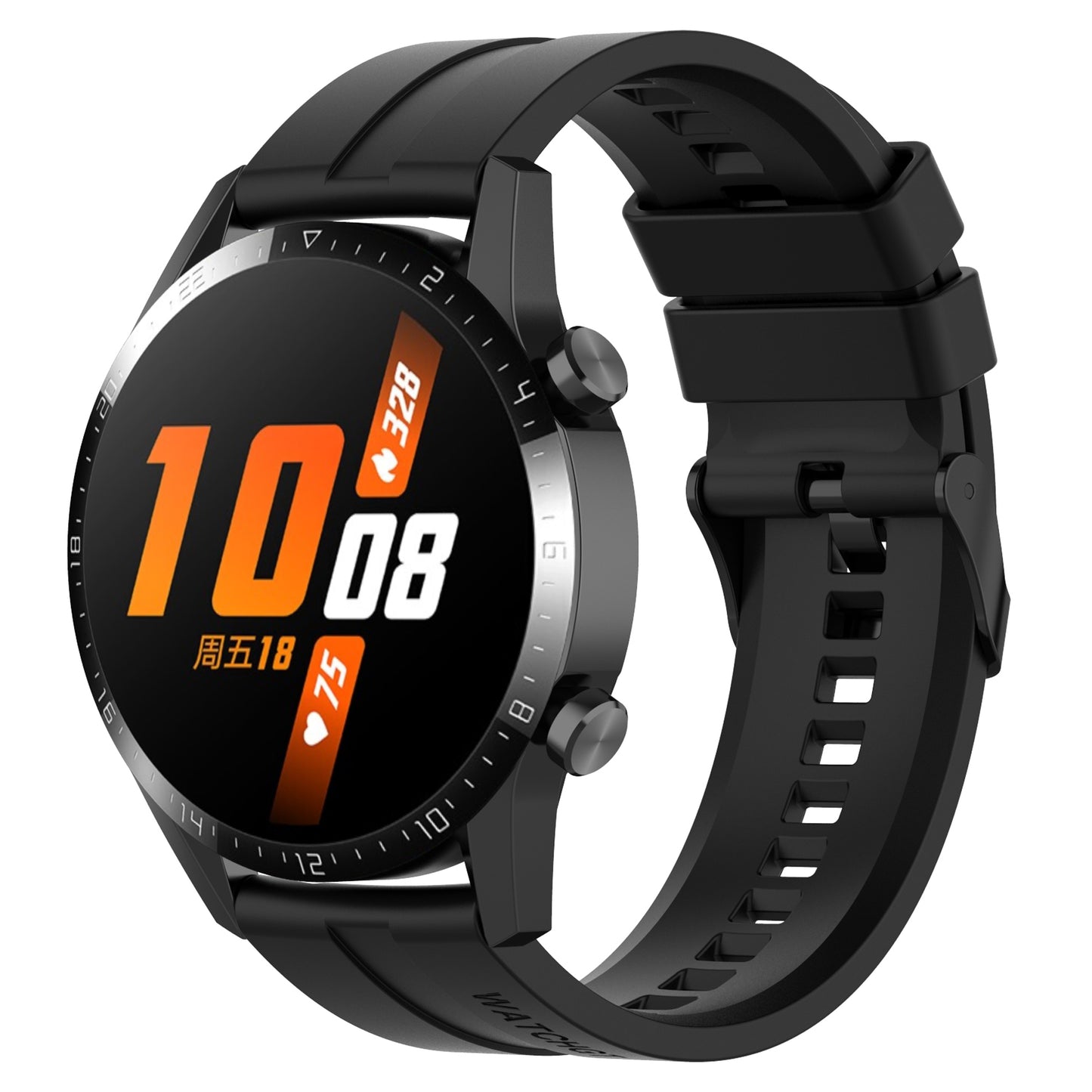 20mm Silicone Adjustable Watch Band Wrist Strap for Huawei Watch GT Runner/Watch GT3 42mm