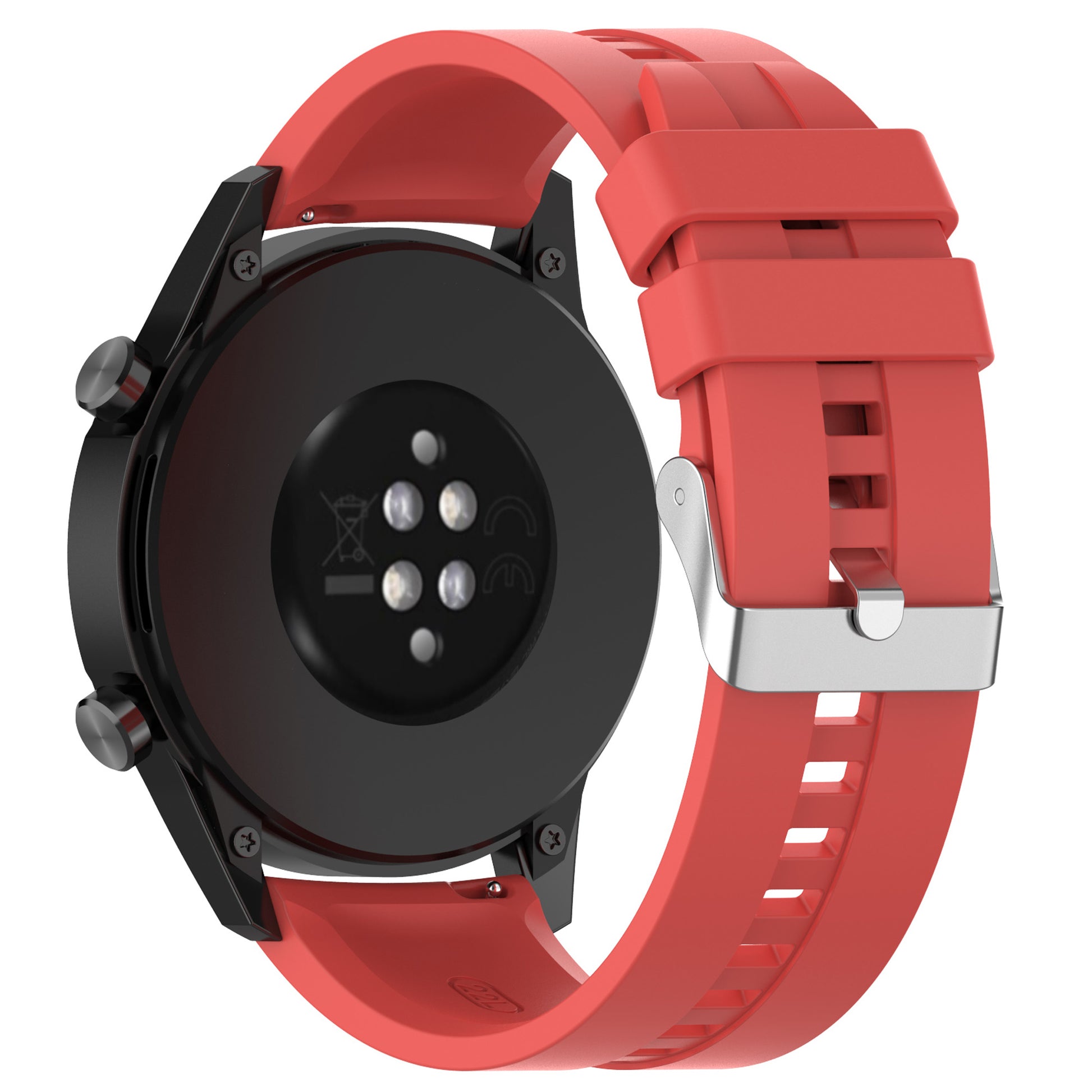 20mm Silicone Smart Watch Strap Adjustable Wristband Bracelet for Huawei Watch GT Runner/Watch GT3 42mm