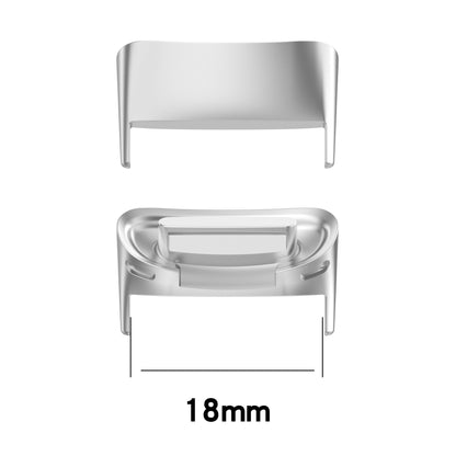 1 Pair Replacement Watch Strap Wrist Band Buckle Metal Connectors for Fitbit Charge 5