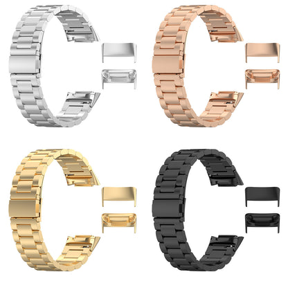 1 Pair Replacement Watch Strap Wrist Band Buckle Metal Connectors for Fitbit Charge 5
