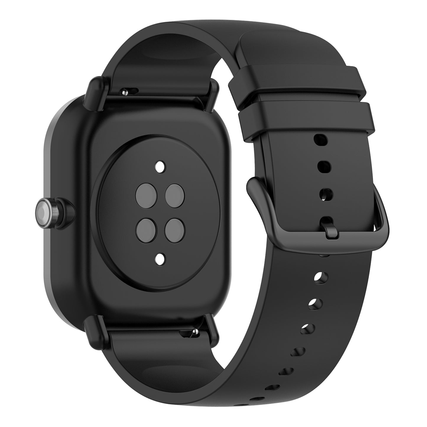 22mm Silicone Watch Strap Soft Wristband with Buckle for Samsung Galaxy Watch3 45mm/Active/Huawei Watch 3