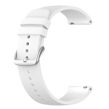 22mm Silicone Watch Strap Soft Wristband with Buckle for Samsung Galaxy Watch3 45mm/Active/Huawei Watch 3