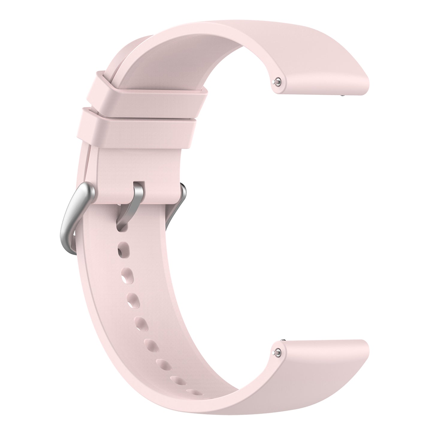 22mm Silicone Watch Strap Soft Wristband with Buckle for Samsung Galaxy Watch3 45mm/Active/Huawei Watch 3