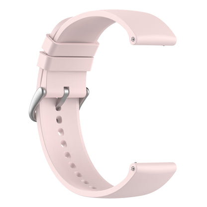 22mm Silicone Watch Strap Soft Wristband with Buckle for Samsung Galaxy Watch3 45mm/Active/Huawei Watch 3