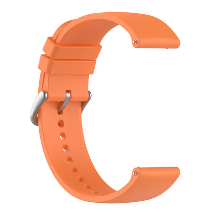 22mm Silicone Watch Strap Soft Wristband with Buckle for Samsung Galaxy Watch3 45mm/Active/Huawei Watch 3