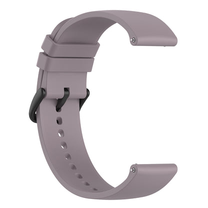22mm Silicone Watch Strap Soft Wristband with Buckle for Samsung Galaxy Watch3 45mm/Active/Huawei Watch 3
