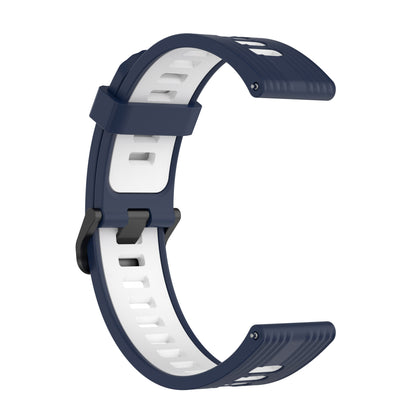 22mm Silicone Watch Strap Soft Wristband with Buckle for Samsung Galaxy Watch 3 45mm R840/Gear S3/Huawei Watch GT 2e/GT3 46mm/GT Runner