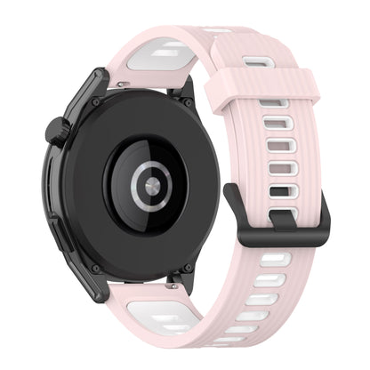 22mm Silicone Watch Strap Soft Wristband with Buckle for Samsung Galaxy Watch 3 45mm R840/Gear S3/Huawei Watch GT 2e/GT3 46mm/GT Runner
