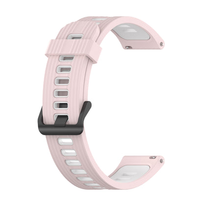 22mm Silicone Watch Strap Soft Wristband with Buckle for Samsung Galaxy Watch 3 45mm R840/Gear S3/Huawei Watch GT 2e/GT3 46mm/GT Runner