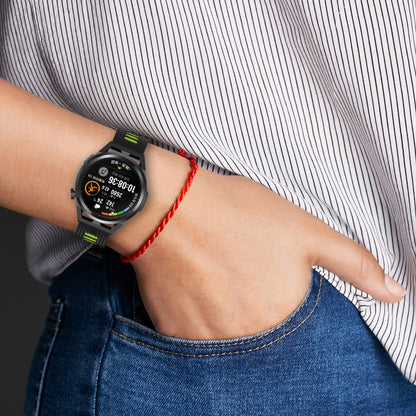 22mm Silicone Watch Strap Soft Wristband with Buckle for Samsung Galaxy Watch 3 45mm R840/Gear S3/Huawei Watch GT 2e/GT3 46mm/GT Runner