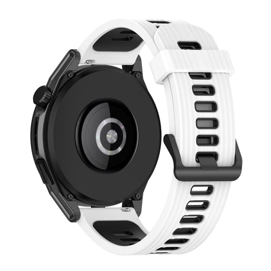 22mm Silicone Watch Strap Soft Wristband with Buckle for Samsung Galaxy Watch 3 45mm R840/Gear S3/Huawei Watch GT 2e/GT3 46mm/GT Runner