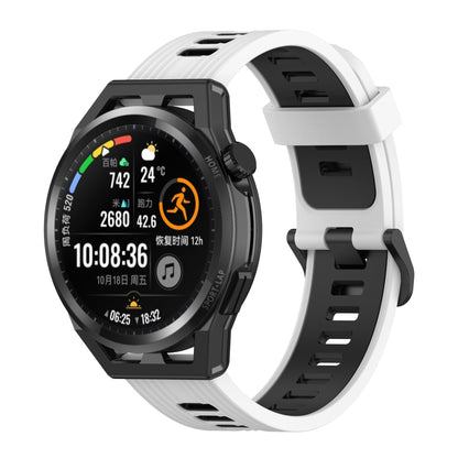 22mm Silicone Watch Strap Soft Wristband with Buckle for Samsung Galaxy Watch 3 45mm R840/Gear S3/Huawei Watch GT 2e/GT3 46mm/GT Runner
