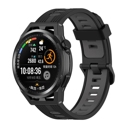 22mm Silicone Watch Strap Soft Wristband with Buckle for Samsung Galaxy Watch 3 45mm R840/Gear S3/Huawei Watch GT 2e/GT3 46mm/GT Runner