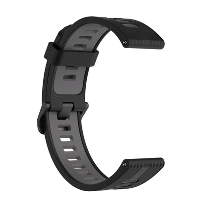 22mm Silicone Watch Strap Soft Wristband with Buckle for Samsung Galaxy Watch 3 45mm R840/Gear S3/Huawei Watch GT 2e/GT3 46mm/GT Runner