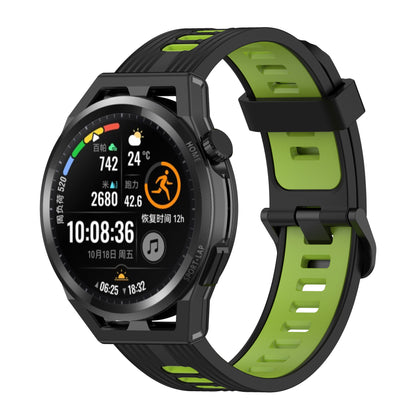 22mm Silicone Watch Strap Soft Wristband with Buckle for Samsung Galaxy Watch 3 45mm R840/Gear S3/Huawei Watch GT 2e/GT3 46mm/GT Runner