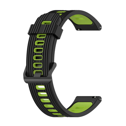 22mm Silicone Watch Strap Soft Wristband with Buckle for Samsung Galaxy Watch 3 45mm R840/Gear S3/Huawei Watch GT 2e/GT3 46mm/GT Runner