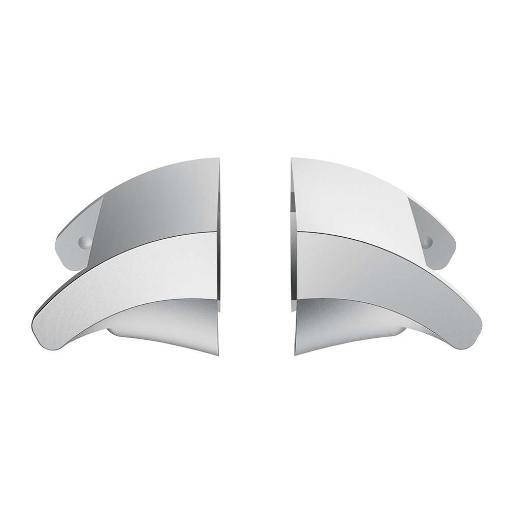 1 Pair Wristband Stainless Steel Connector Buckle Watch Strap Adapter for Fitbit Charge 3/4