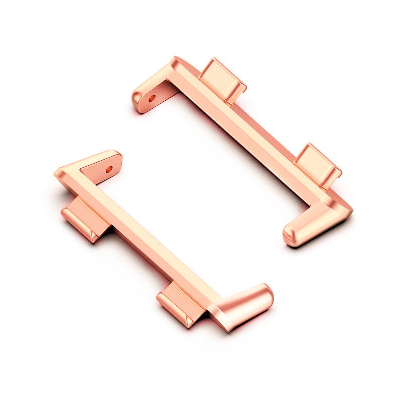 1 Pair 20mm Stainless Steel Watchband Connector Watch Strap Adapter Replacement for Oppo Watch 2 42mm