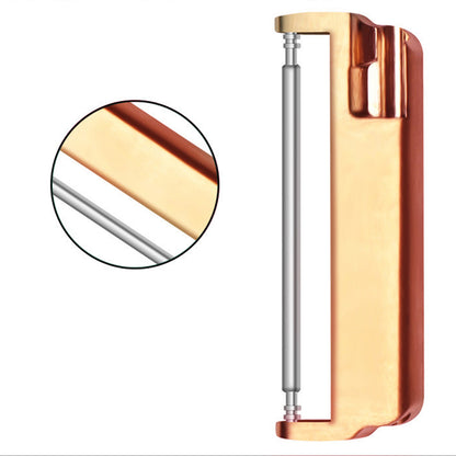 1Pair 22mm Stainless Steel Watch Strap Adapter Watch Band Connector Kit for Fitbit Versa/Versa 2/Versa Lite