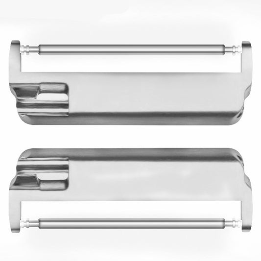 1Pair 22mm Stainless Steel Watch Strap Adapter Watch Band Connector Kit for Fitbit Versa/Versa 2/Versa Lite