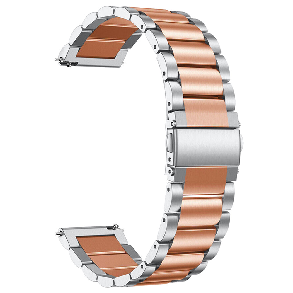 For Huami Amazfit Bip 1S/Amazfit GTR 42mm/GTS/Bip Lite 20mm Stainless Steel Watch Strap Quick Release Watch Band Business Watchband