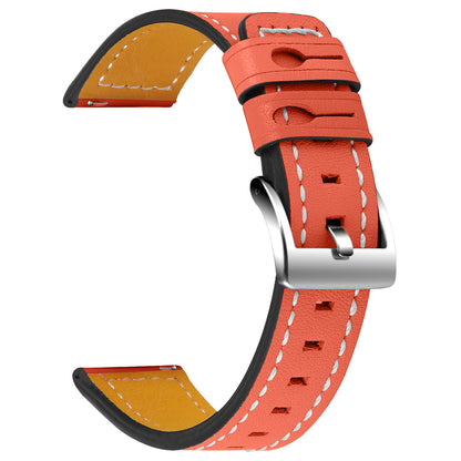 For Huami Amazfit Bip 1S/Amazfit GTR 42mm/GTS/Bip Lite Cowhide Leather Watch Strap Universal Wrist Band Replacement Watchband