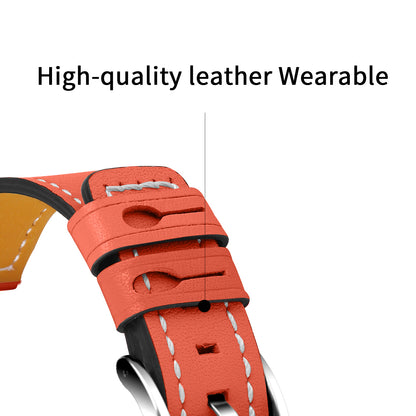 For Huami Amazfit Bip 1S/Amazfit GTR 42mm/GTS/Bip Lite Cowhide Leather Watch Strap Universal Wrist Band Replacement Watchband