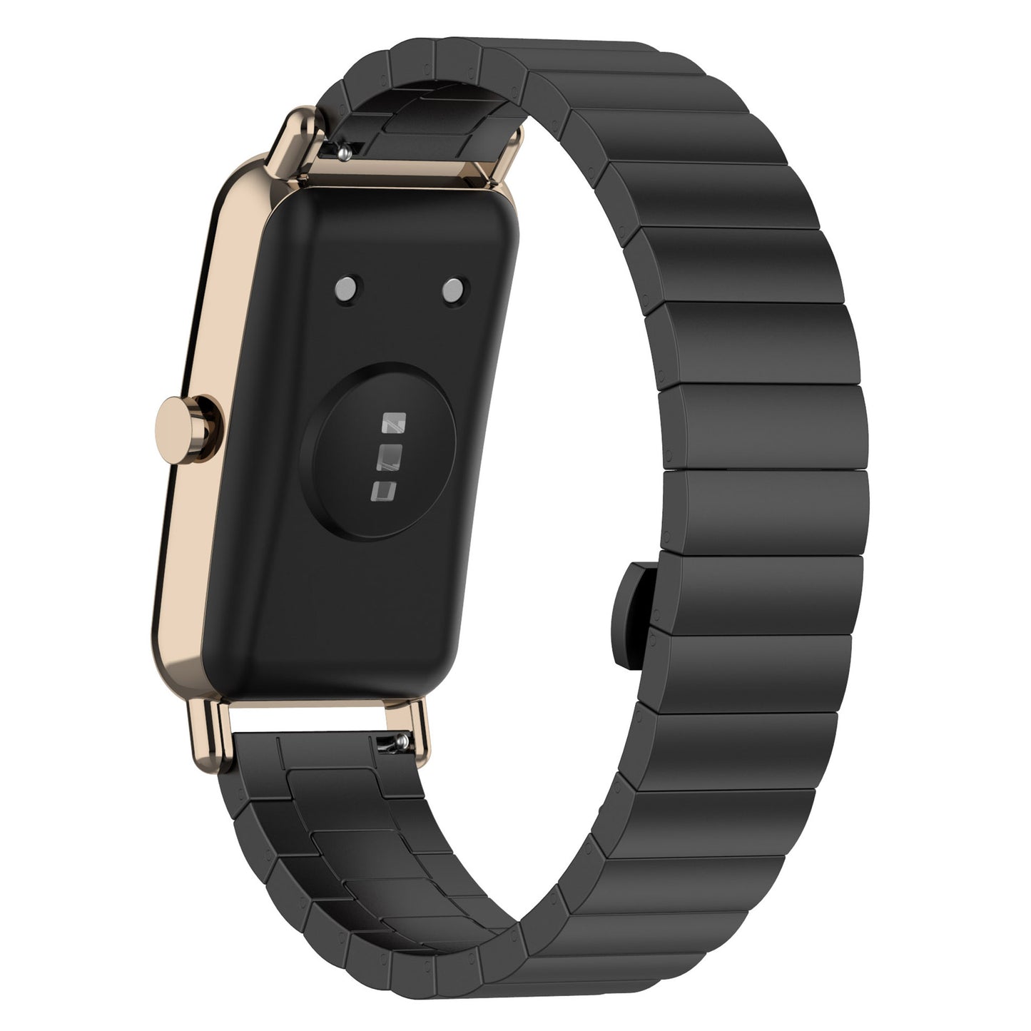 For Huawei Watch Fit Mini 16mm Stainless Steel Watchband Smart Watch Strap Replacement