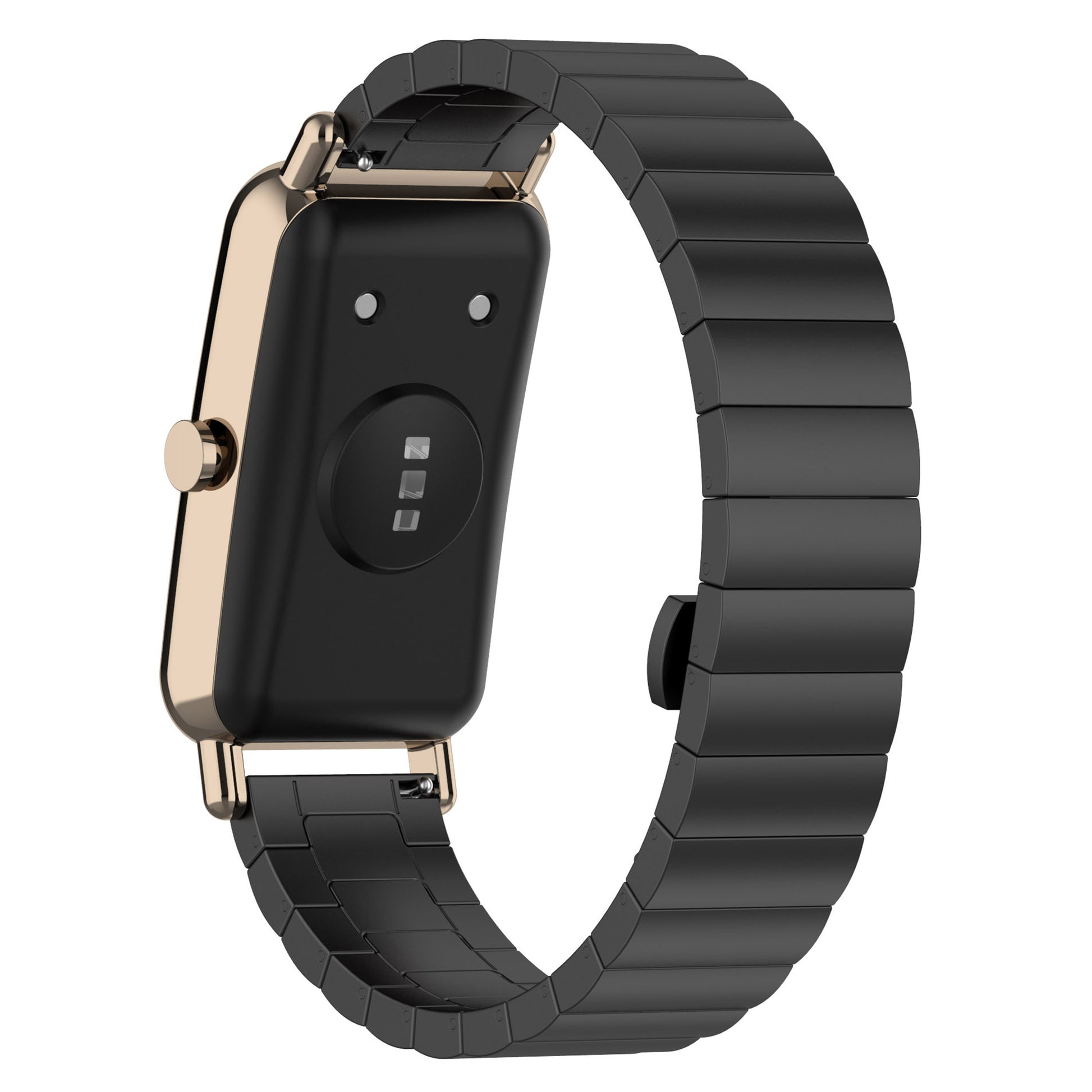 For Huawei Watch Fit Mini 16mm Stainless Steel Watchband Smart Watch Strap Replacement