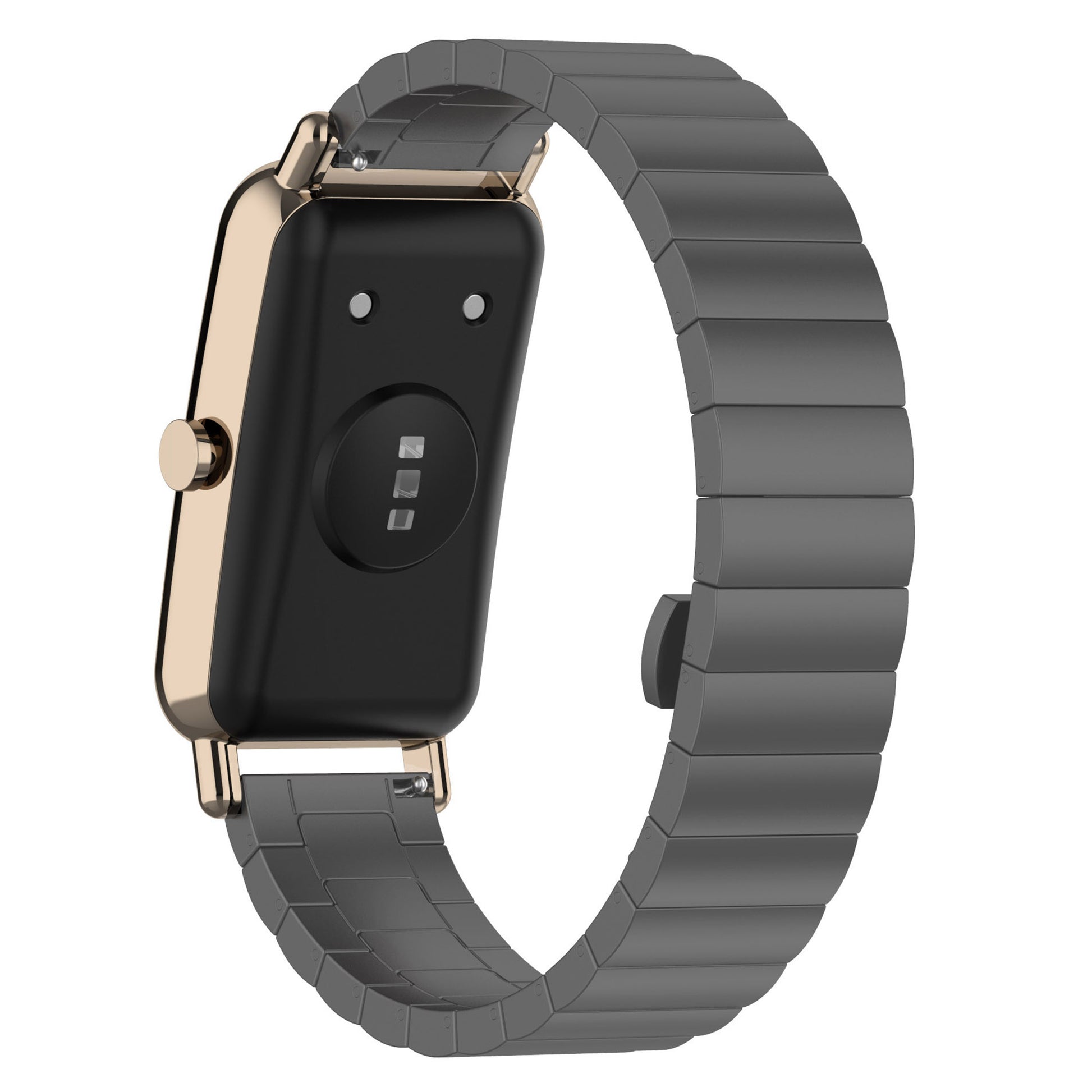 For Huawei Watch Fit Mini 16mm Stainless Steel Watchband Smart Watch Strap Replacement