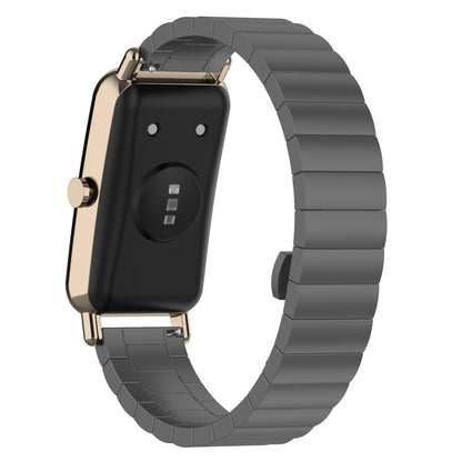 For Huawei Watch Fit Mini 16mm Stainless Steel Watchband Smart Watch Strap Replacement