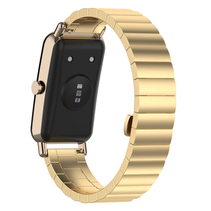 For Huawei Watch Fit Mini 16mm Stainless Steel Watchband Smart Watch Strap Replacement