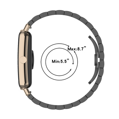 For Huawei Watch Fit Mini 16mm Stainless Steel Watchband Smart Watch Strap Replacement