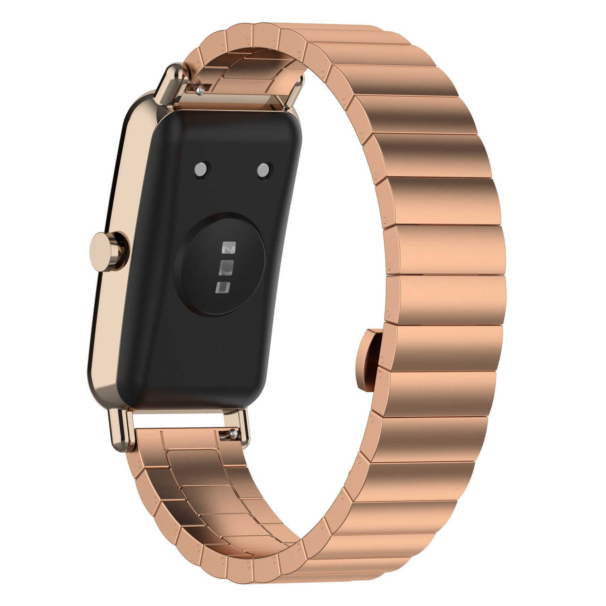 For Huawei Watch Fit Mini 16mm Stainless Steel Watchband Smart Watch Strap Replacement