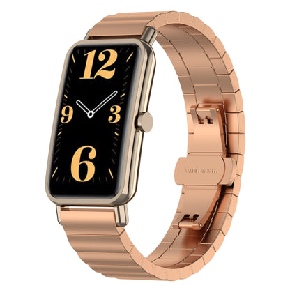 For Huawei Watch Fit Mini 16mm Stainless Steel Watchband Smart Watch Strap Replacement