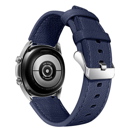 For Huawei Watch GT 2e/GT 2 46mm Stylish Cowhide Genuine Leather Double-sided Textured Watch Band Wrist Strap