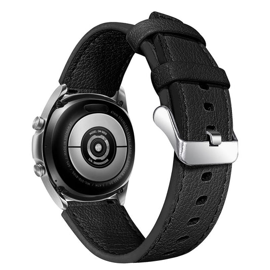 For Huawei Watch GT 2e/GT 2 46mm Stylish Cowhide Genuine Leather Double-sided Textured Watch Band Wrist Strap