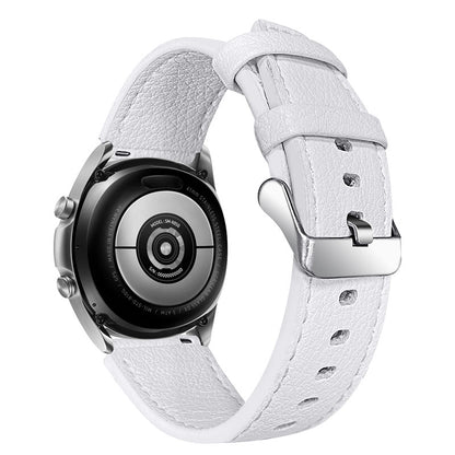 For Huawei Watch GT 2e/GT 2 46mm Stylish Cowhide Genuine Leather Double-sided Textured Watch Band Wrist Strap
