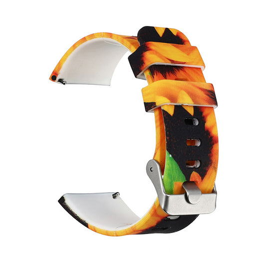 For Honor Magic Watch 2 46mm/Watch Magic/Watch Dream Pattern Printed Silicone Soft Touch Smart Watch Band Wrist Strap 22mm