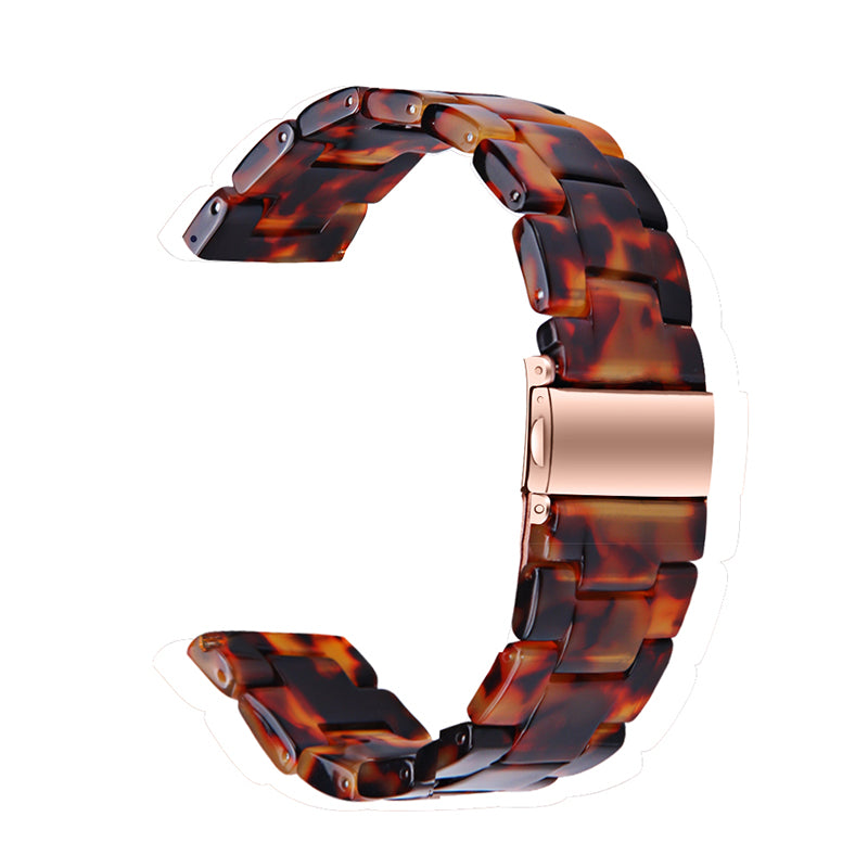 For Huawei Watch 2/Watch GT 2 42mm Resin Watch Band Wrist Strap Replacement 20mm with Stainless Steel Buckle 