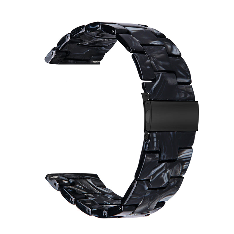For Huawei Watch 2/Watch GT 2 42mm Resin Watch Band Wrist Strap Replacement 20mm with Stainless Steel Buckle 