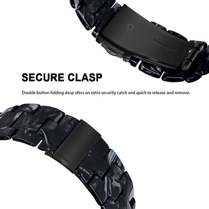 For Huawei Watch 2/Watch GT 2 42mm Resin Watch Band Wrist Strap Replacement 20mm with Stainless Steel Buckle