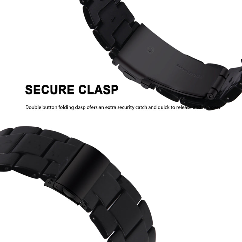For Huawei Watch 2/Watch GT 2 42mm Resin Watch Band Wrist Strap Replacement 20mm with Stainless Steel Buckle
