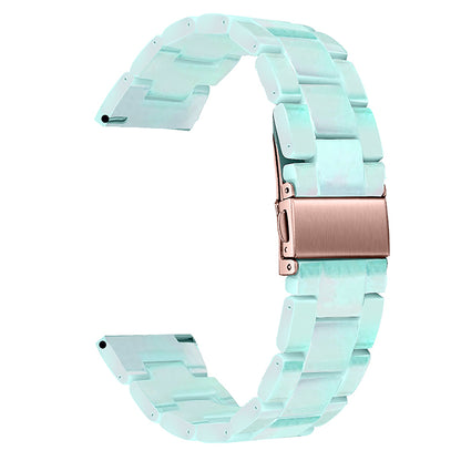 For Huawei Watch 2/Watch GT 2 42mm Resin Watch Band Wrist Strap Replacement 20mm with Stainless Steel Buckle 