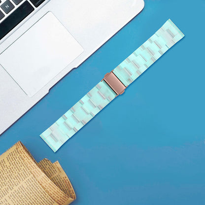 For Huawei Watch 2/Watch GT 2 42mm Resin Watch Band Wrist Strap Replacement 20mm with Stainless Steel Buckle