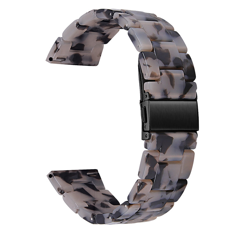 For Huawei Watch 2/Watch GT 2 42mm Resin Watch Band Wrist Strap Replacement 20mm with Stainless Steel Buckle 